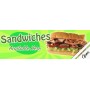 Sandwiches PVC Banner